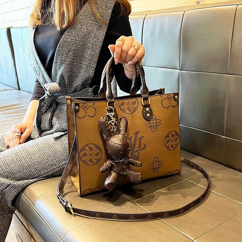 包包女2026新款轻奢大容量托特包女士手提包简约单肩大包女斜挎包