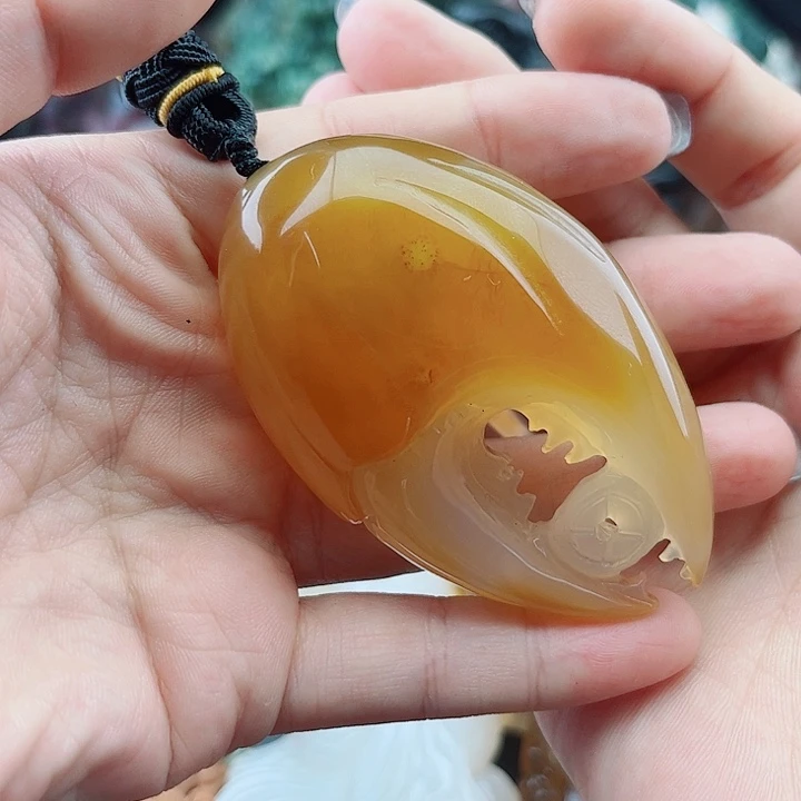 吊坠玛瑙未镶嵌吊坠