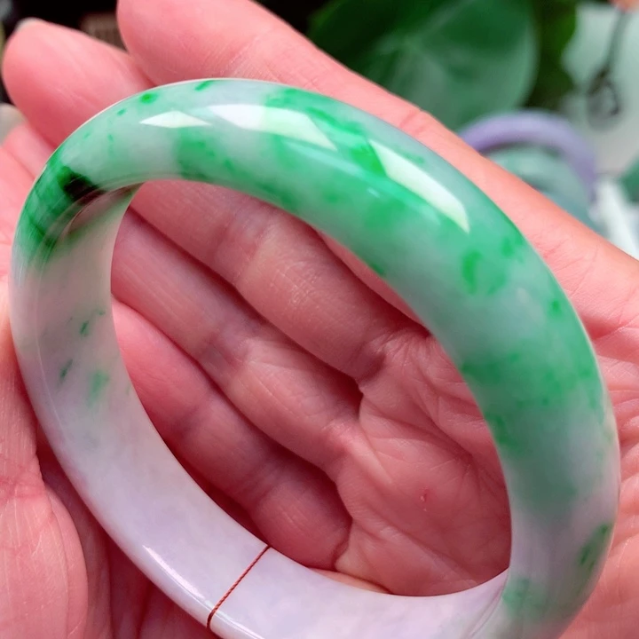 翡翠未镶嵌手镯天然翡翠手镯