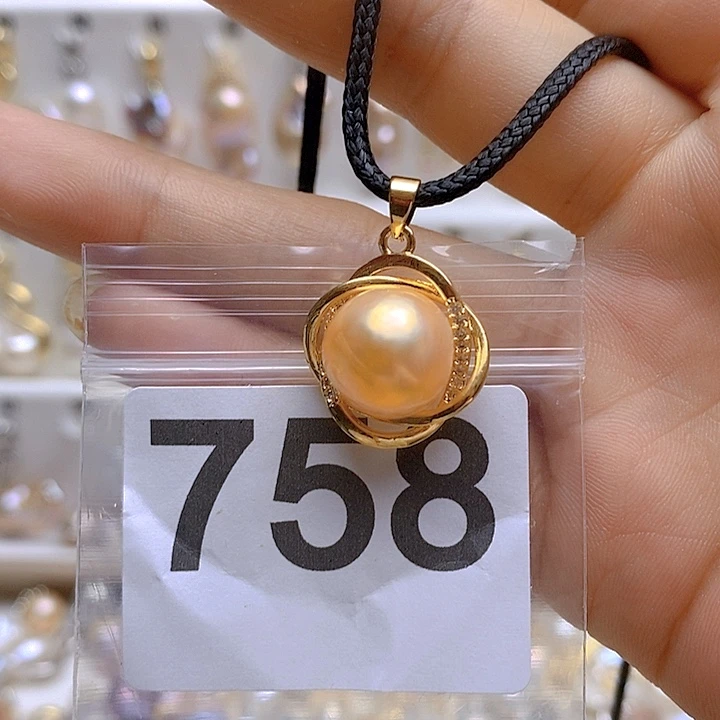 淡水珍珠未镶嵌颈饰758