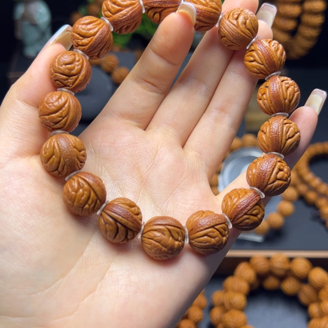 桃核手串往**风龙鳞仿古16