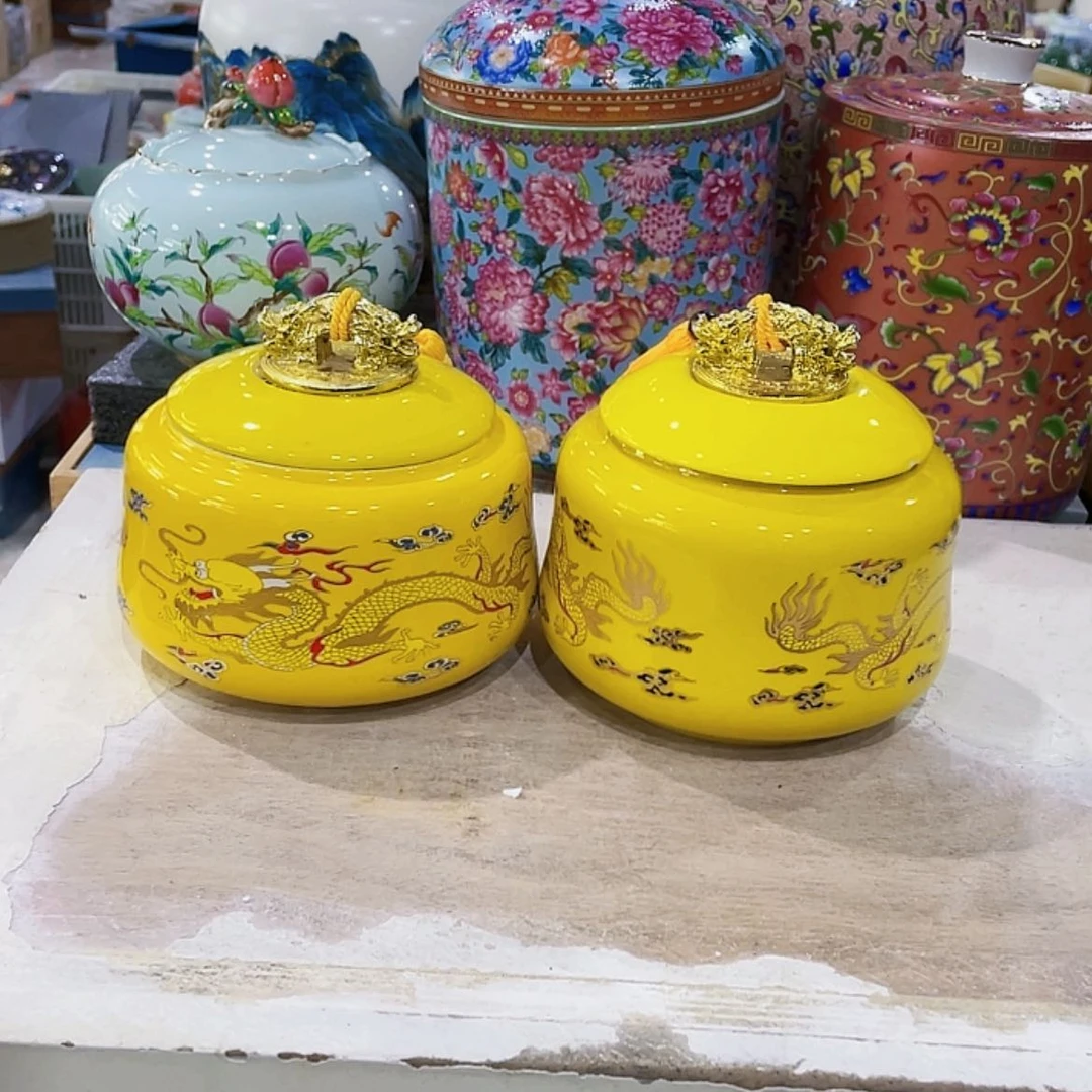 【闪购商品】罐茶叶罐陶瓷茶叶罐