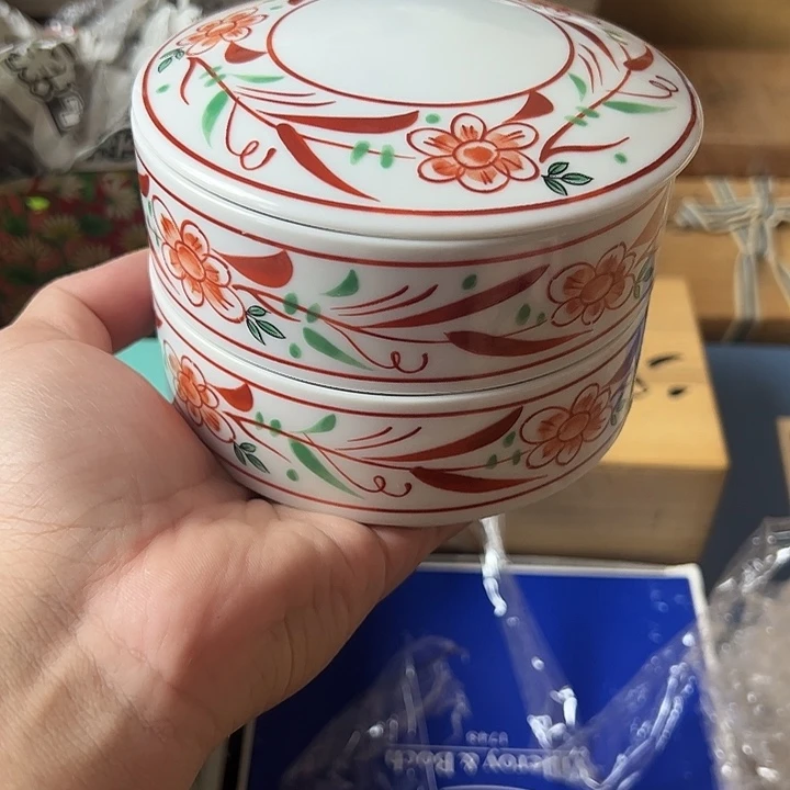瓷片二段重全新全品瓷器瓷器