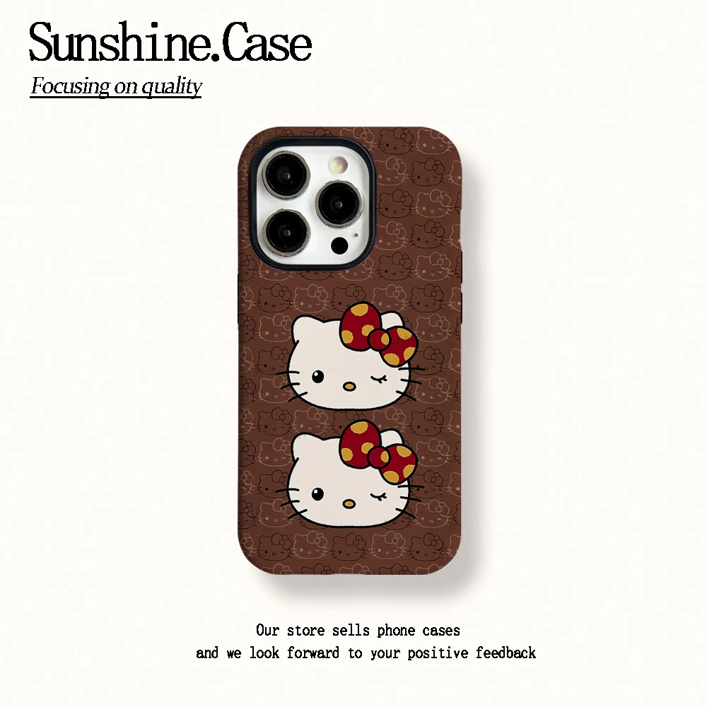 菲林二合一适用苹果华为vivo小米oppo手机壳KT头像16PRO/15