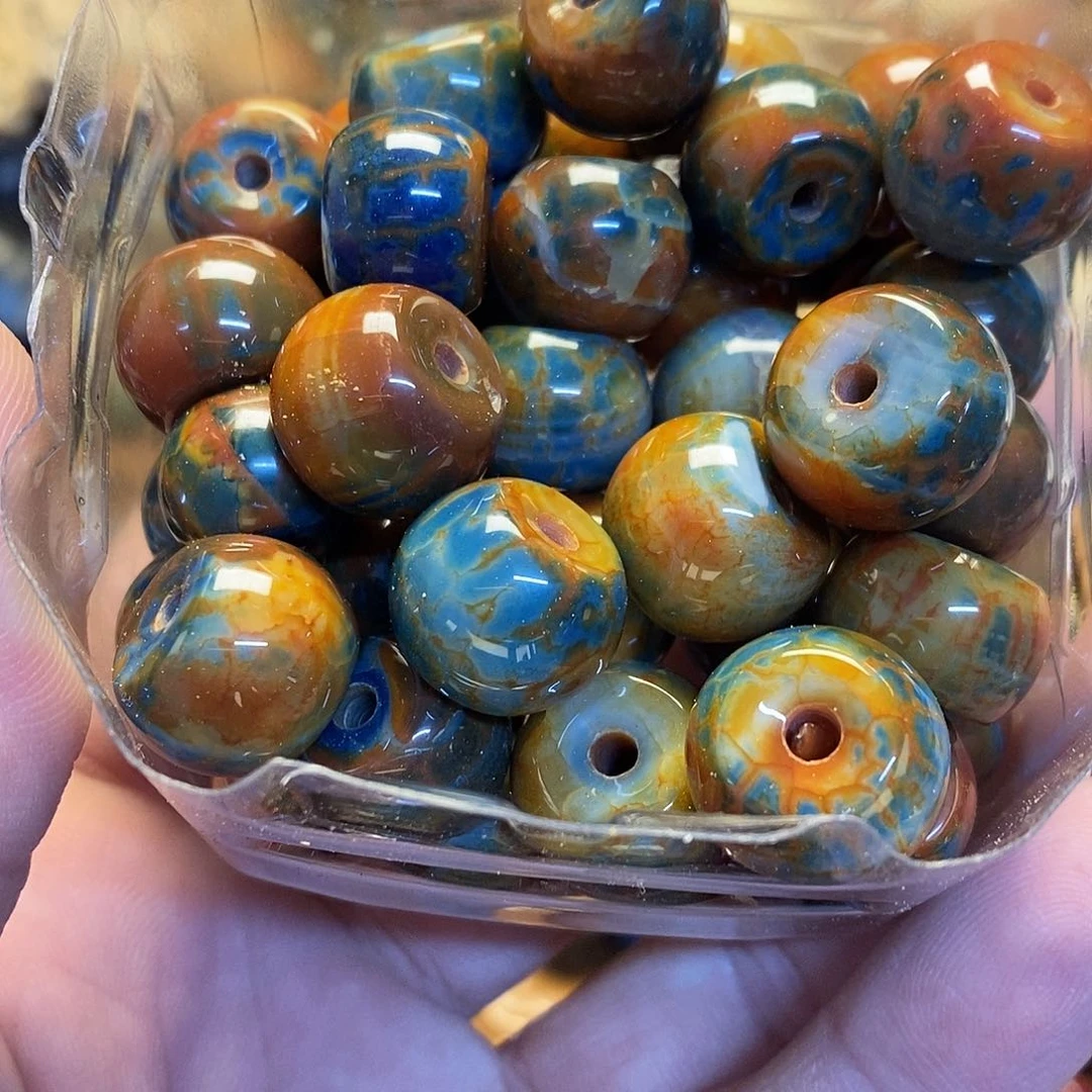 合金颈饰玛瑙/玉髓50元发货11颗