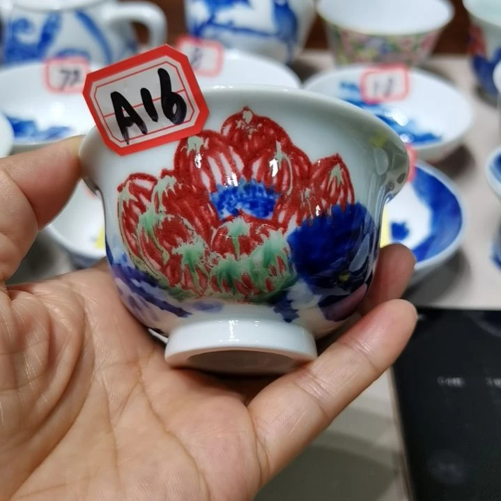 m***7杯张学鸿老师青花釉里红微瑕底裂