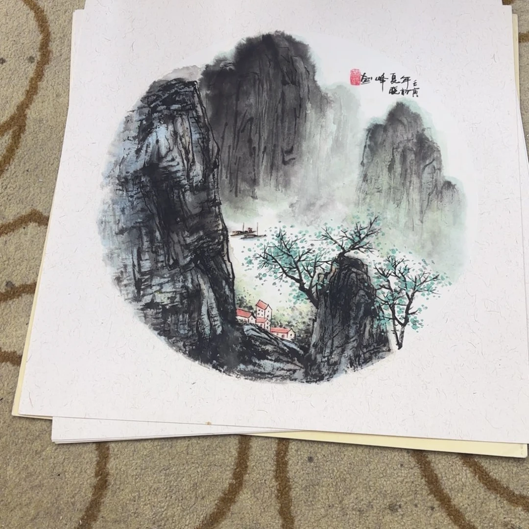 国画国画老师作品刘