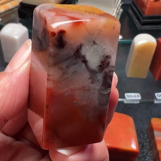 老挝石高山石印章