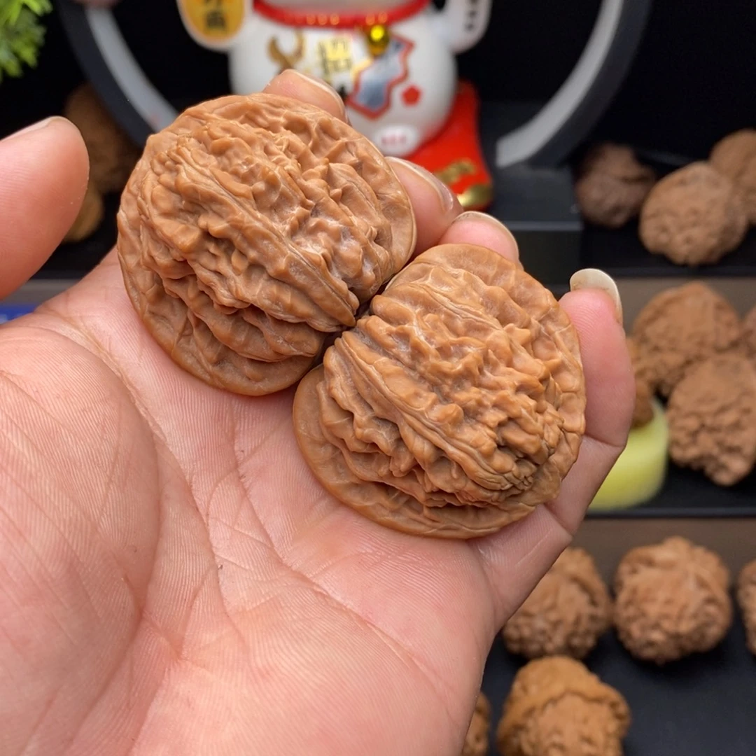 把件文玩核桃43四座楼