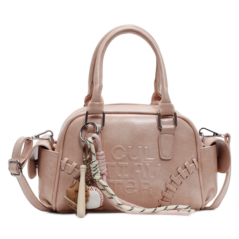 休闲黑色单肩包复古大容量腋下包女士韩版单肩波士顿防水