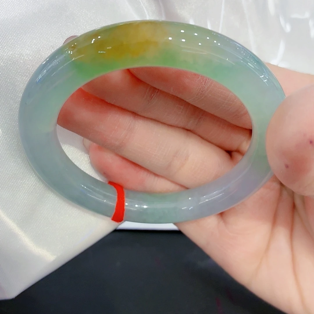 翡翠未镶嵌手镯翡翠53/55圈口（强推）