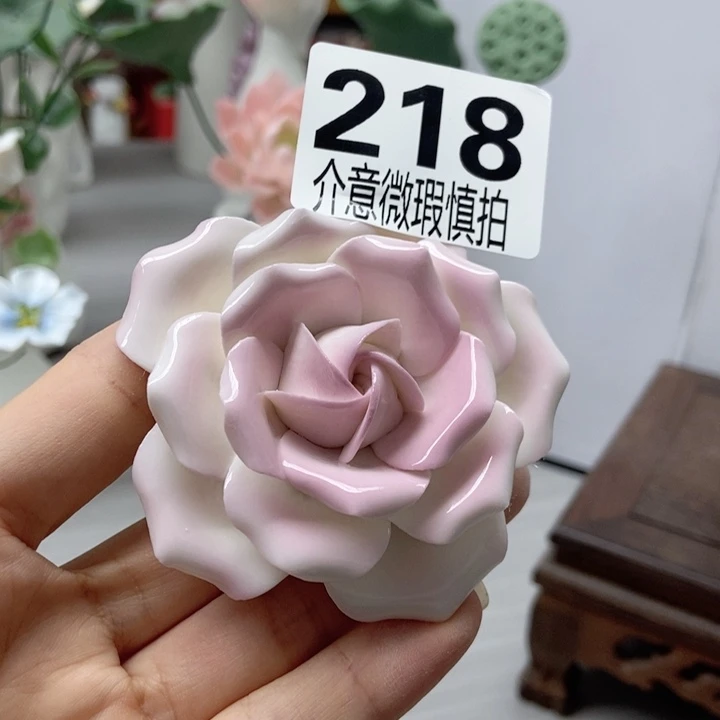 陶瓷制品的制作手工制作陶瓷花