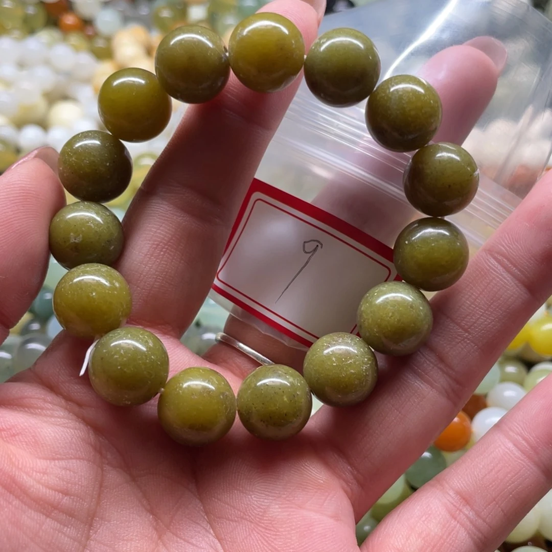 蛇纹石玉未镶嵌手串