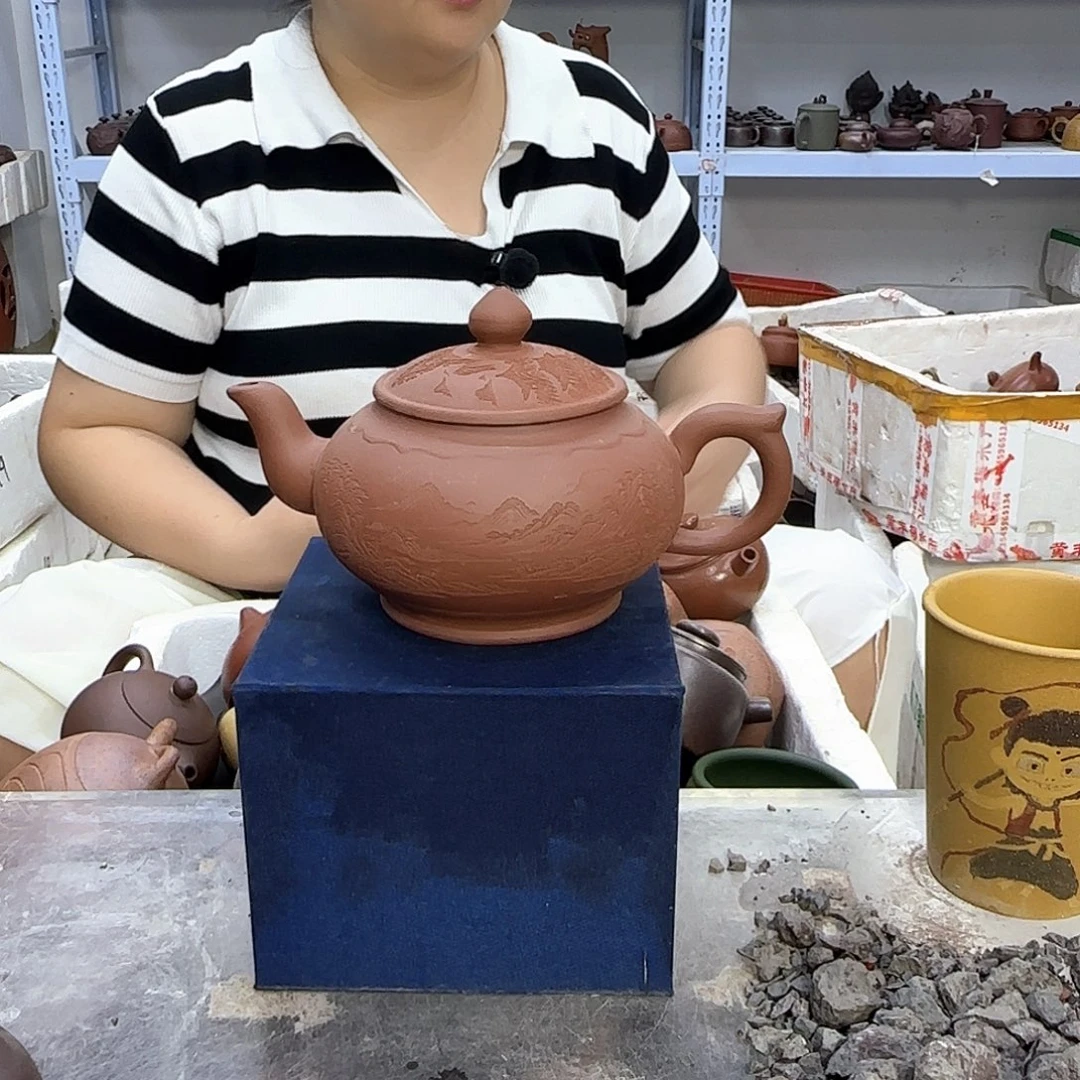 紫砂茶壶宜兴紫砂壶瑕疵处理
