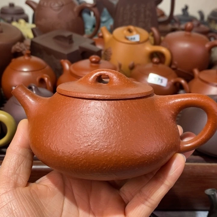 茶壶紫砂微瑕处理一把