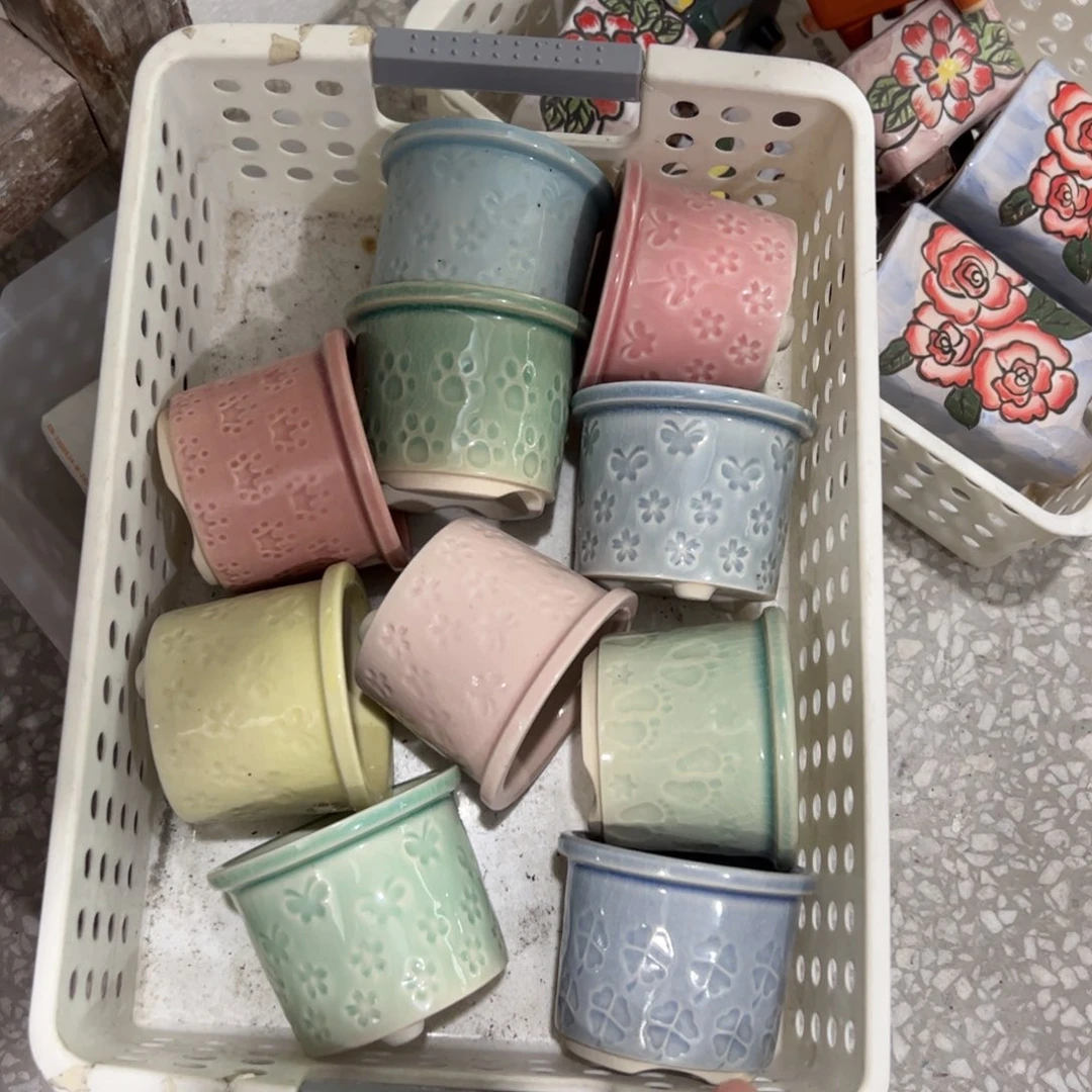 陶瓷多肉小花盆@@1683