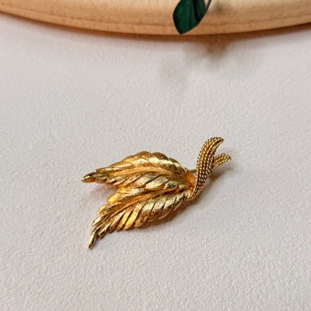 铜合金胸针 【六六中古】孤品复古胸针th8330