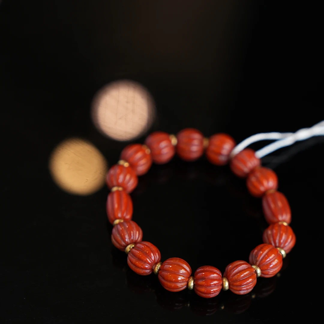 民国 【南宫秀｜文物商店】20世纪前期玛瑙珠串手串