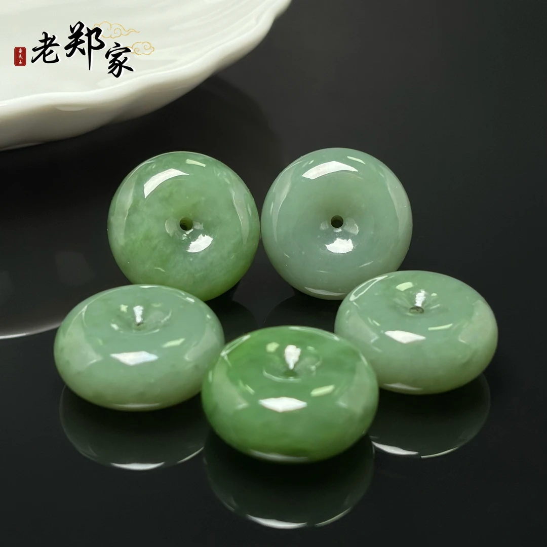 【老郑家】和田玉平安扣挂件 1878 (多样性发一件) 约24*10mm