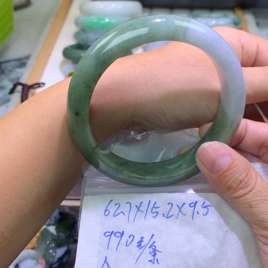 未镶嵌定制翡翠手镯63