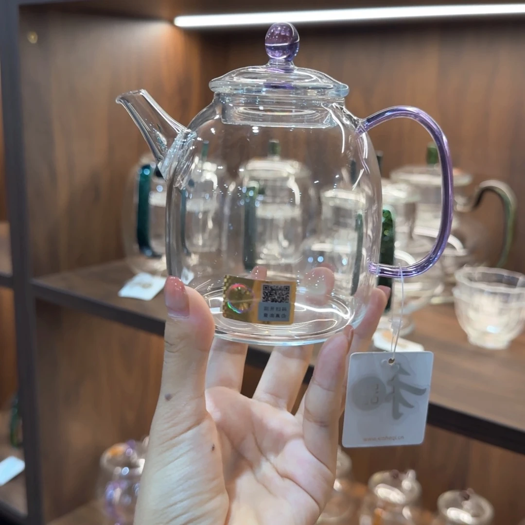 禾器宴臣壶浅紫色