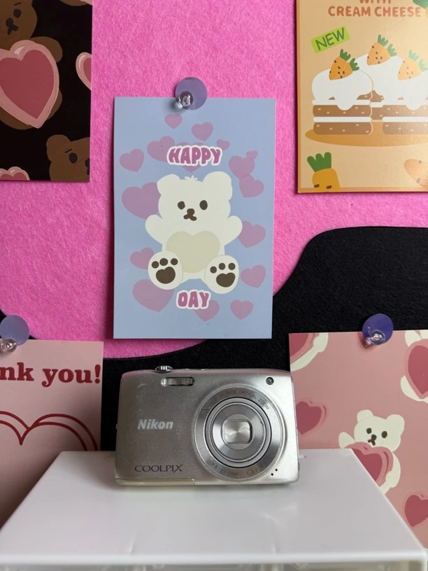 9新 Nikon/尼康 尼康s3100 香槟色 1400w像素 5倍光学变焦