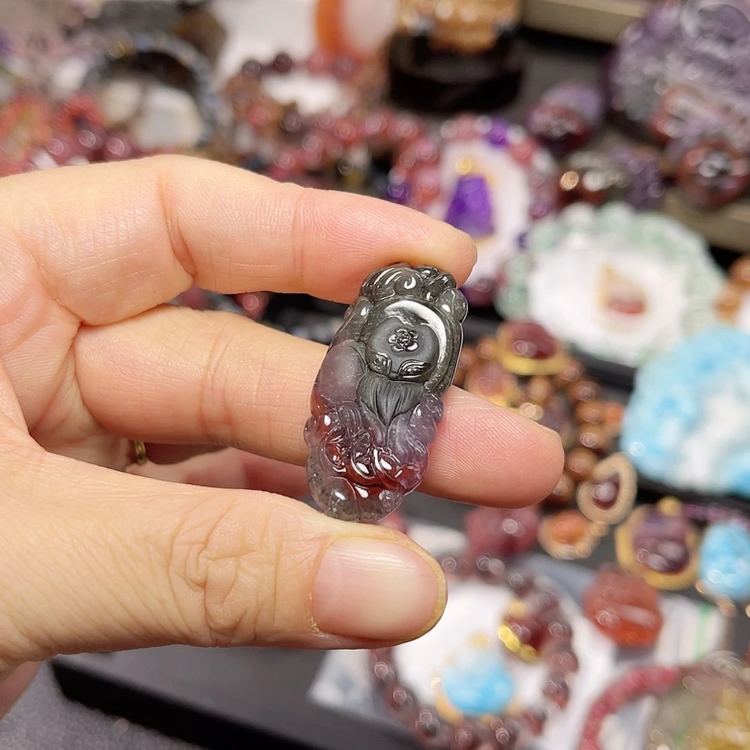 未镶嵌颈饰水晶订制