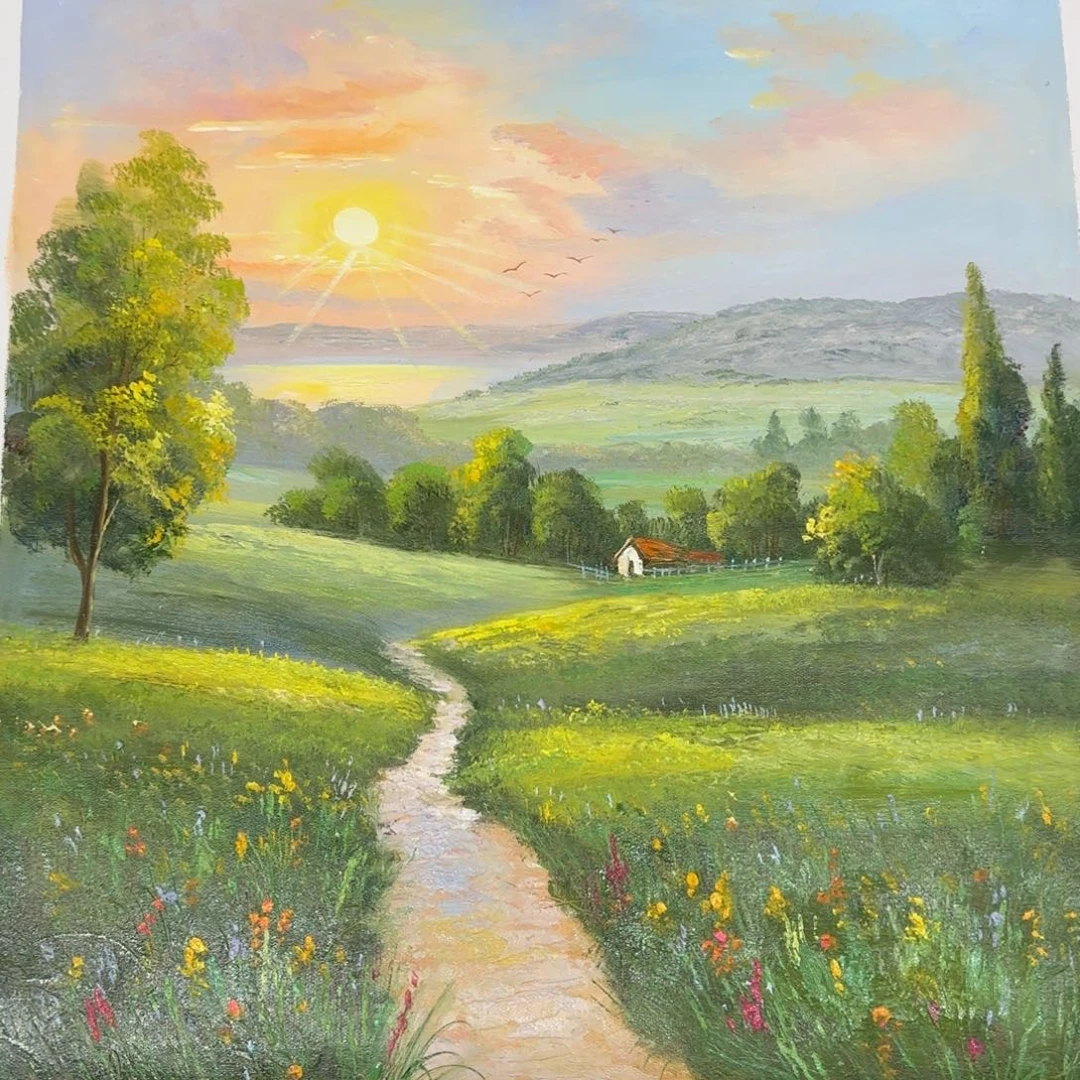 油画优惠活动开始了。好