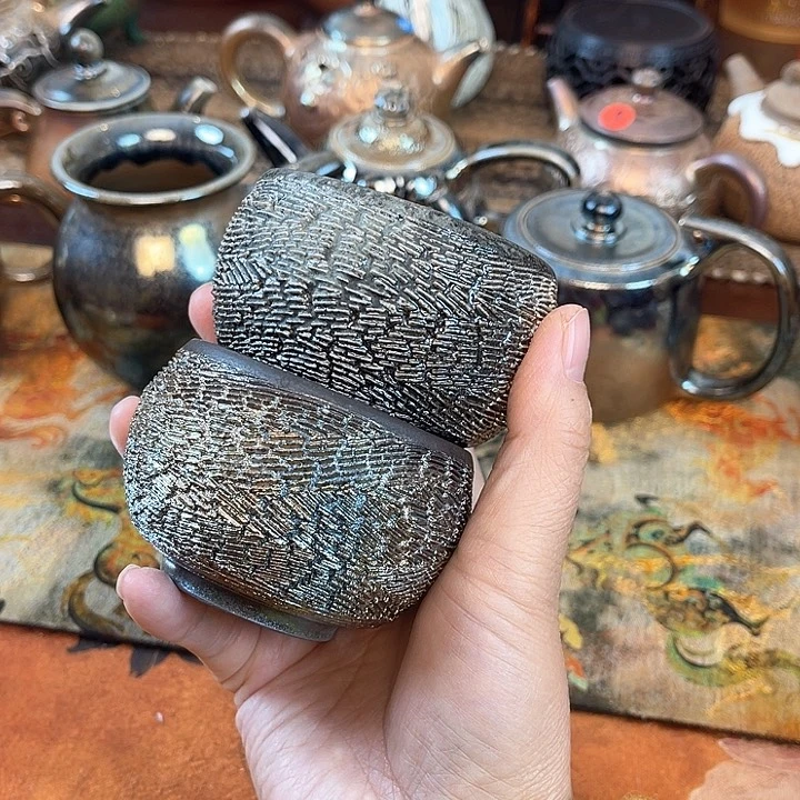 用****9柴烧主人杯纯手工制做