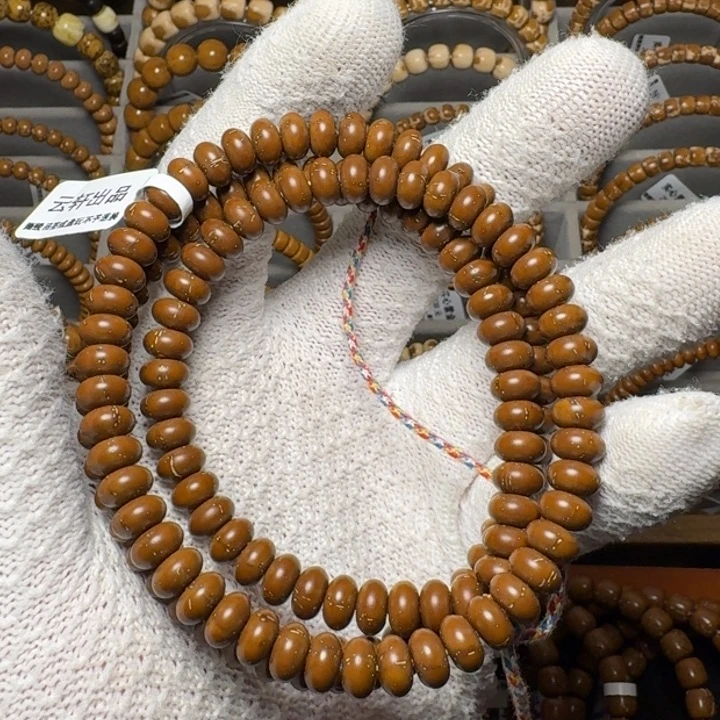 紫金鼠手串鼠尖纯肉纯色算盘长串福利8尺精工