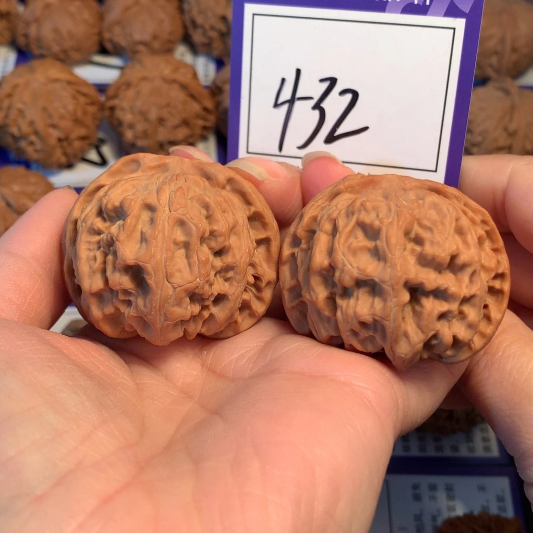 把件文玩核桃432苹果园4.4