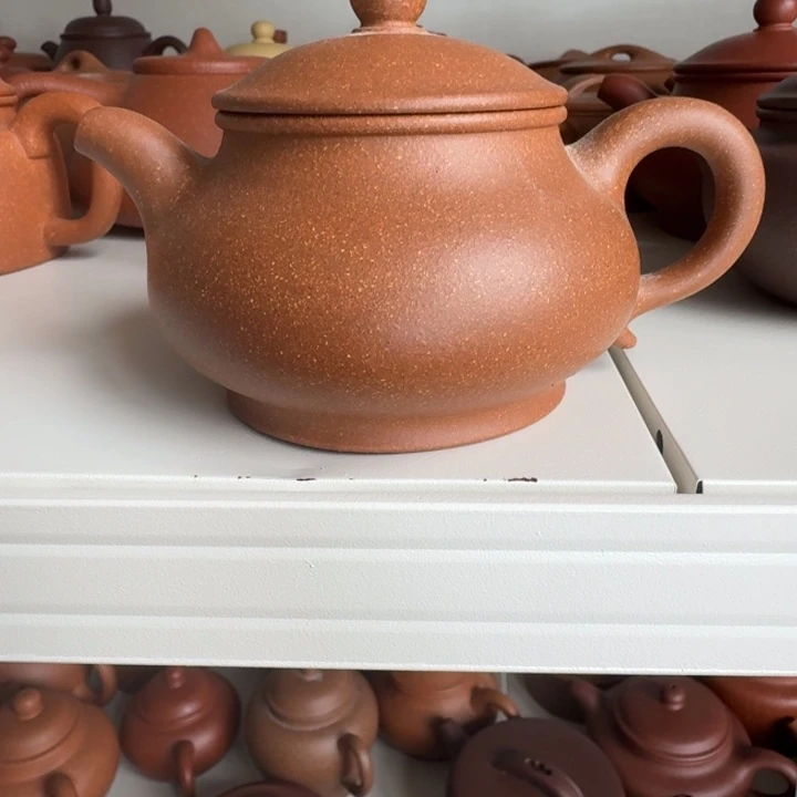 茶杯紫砂封釉潘壶150cc