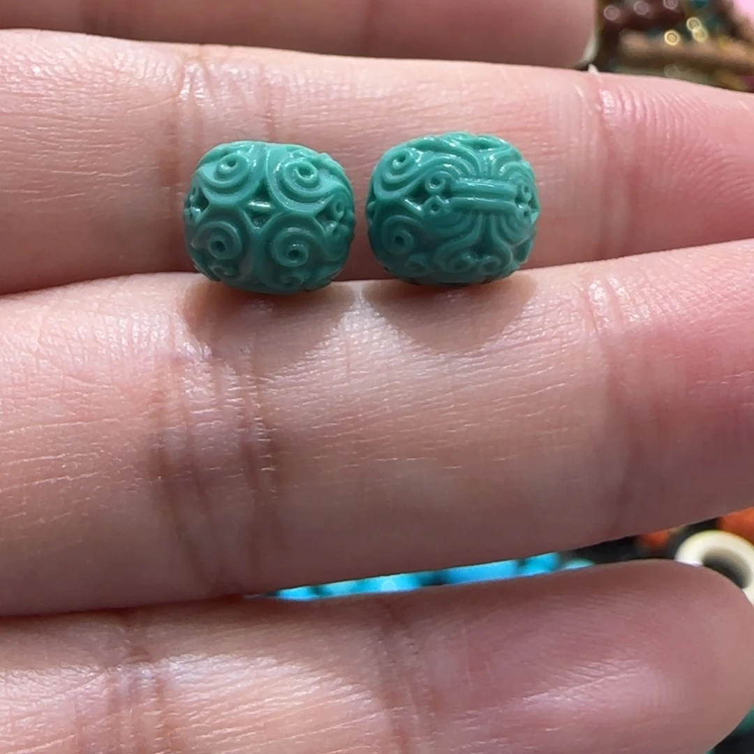 绿松石未镶嵌配饰