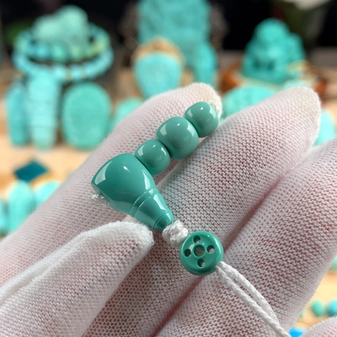 绿松石未镶嵌三通套装卡9