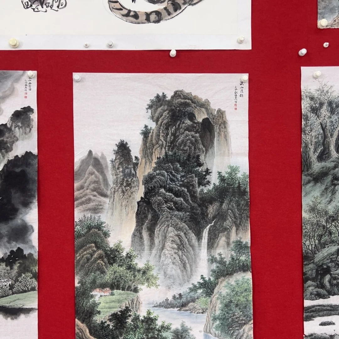 国画绘画国画作品