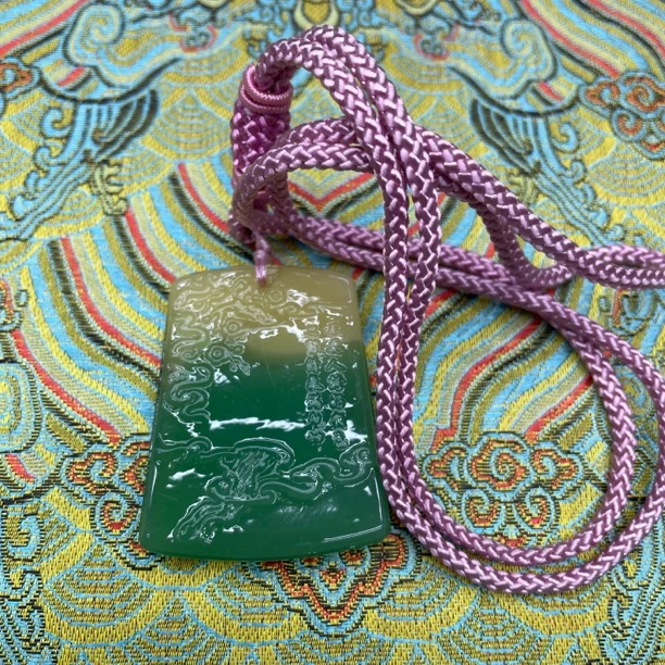 绿胆冰晶-殿堂系列s级新中式吊坠X312