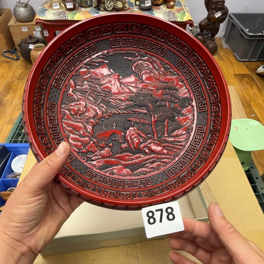 瓷片呀工艺品摆件瓷器摆件正能量