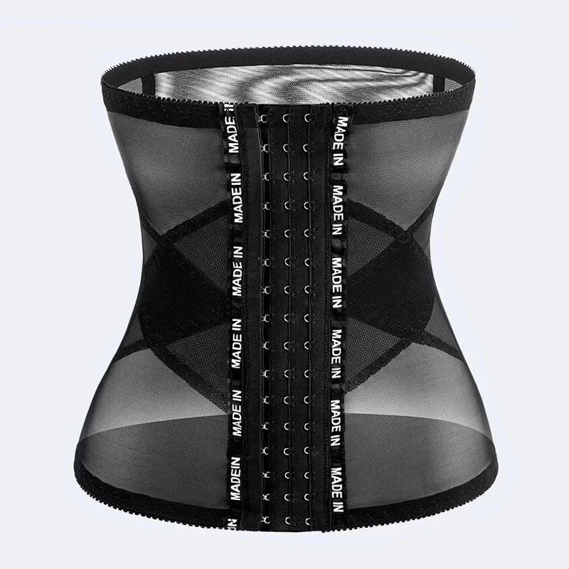 超薄网纱透气束腰