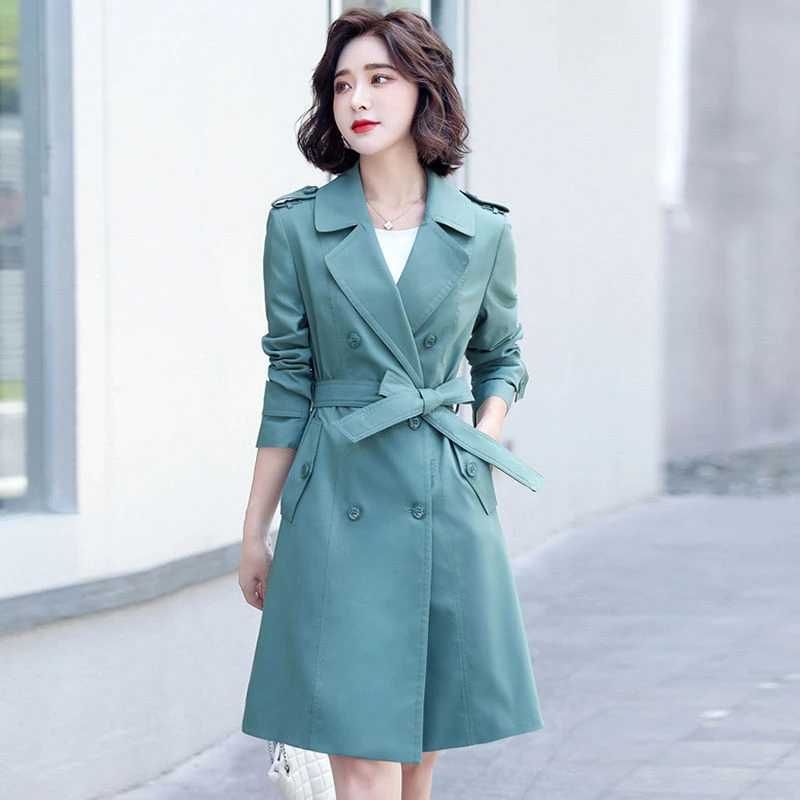 杭州意法风衣女款2025新款春秋外套今年高端品牌上档次中长款大衣