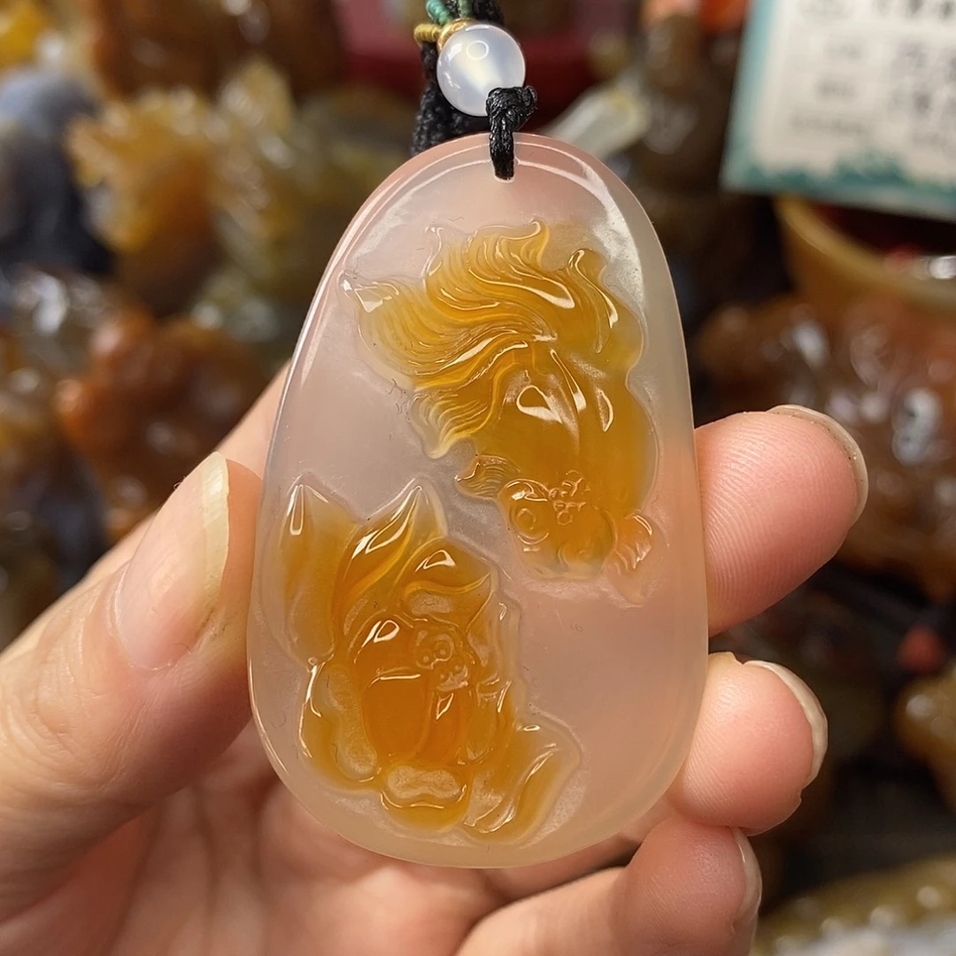 未镶嵌吊坠玛瑙/玉髓