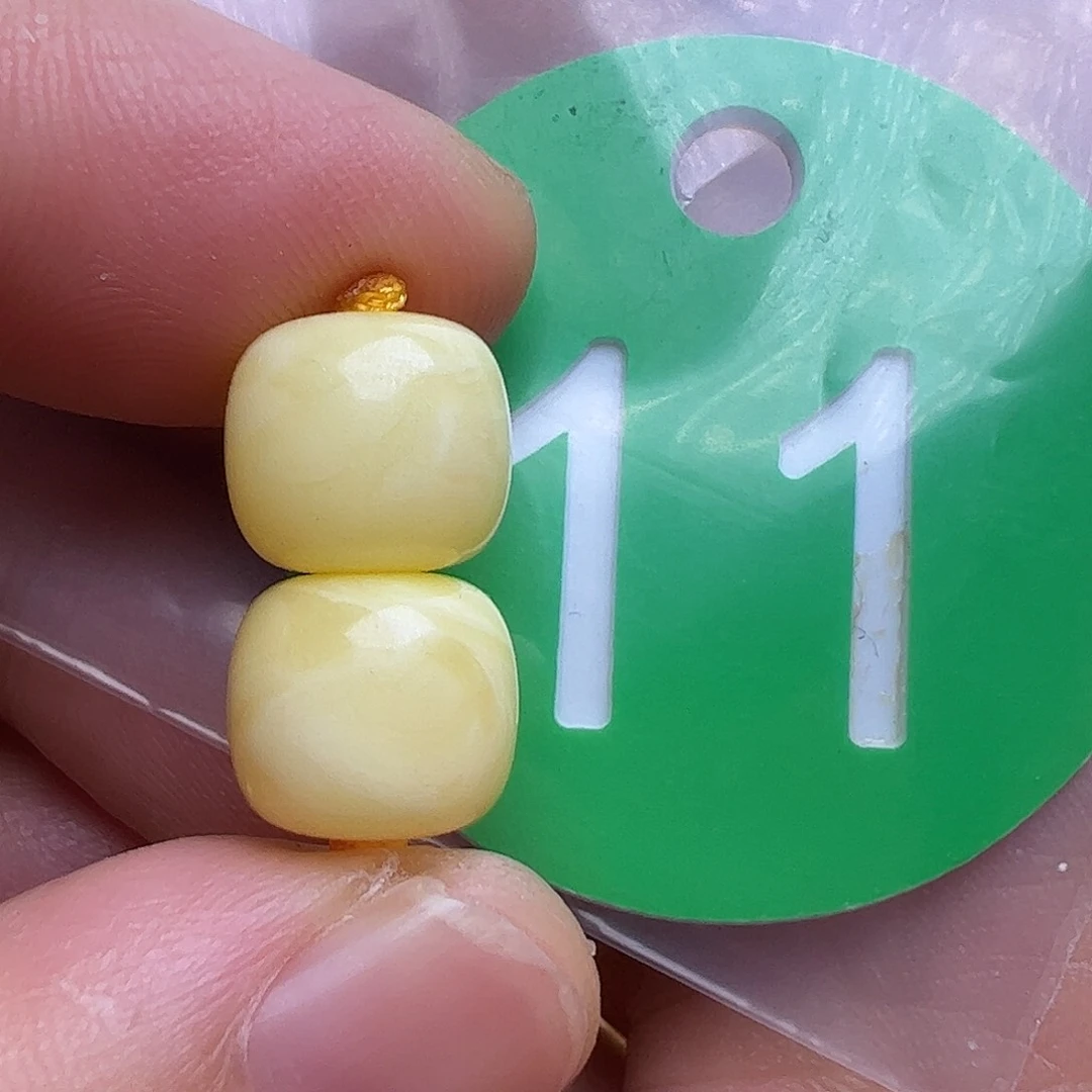 蜜蜡未镶嵌珠宝奇石9.5m m