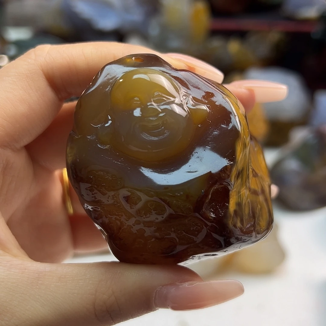 玛瑙/玉髓合金颈饰