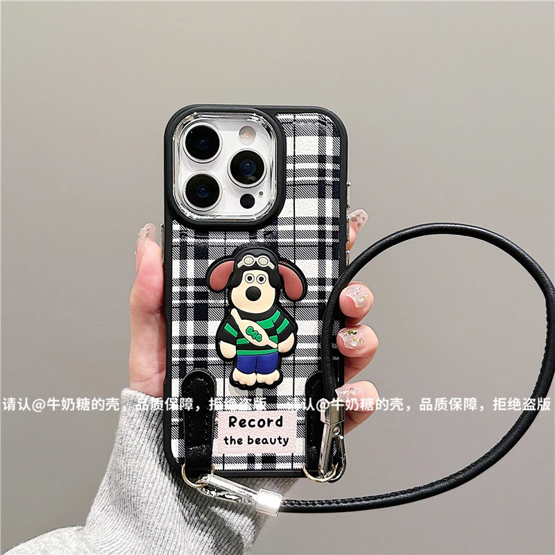 电镀镜框皮纹鼓包适用苹果16/iPhone/华为pura80手机保护壳防摔潮