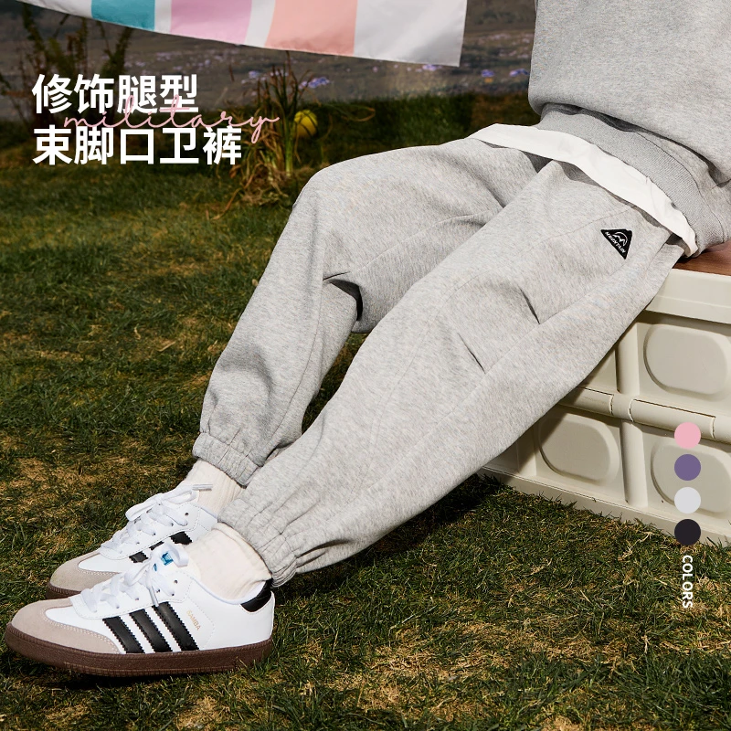 儿童裤子春秋款直筒束脚裤2025新款大童春装卫裤CTCKX429