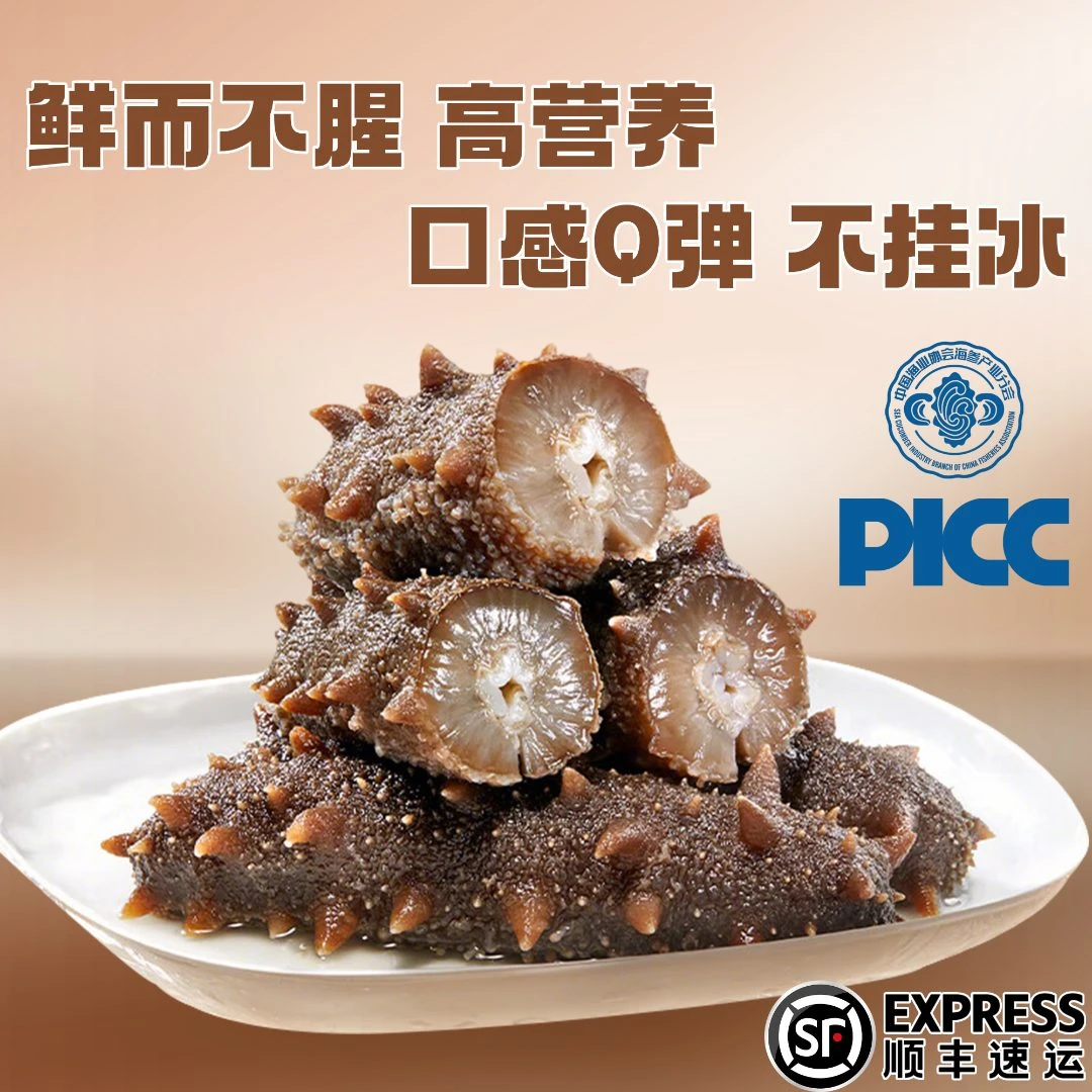 渤海湾即食海参辽刺参6-8头顺丰包邮送货上门