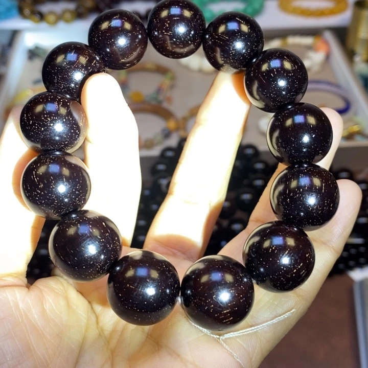 木小叶紫檀1.8满星手串福利价