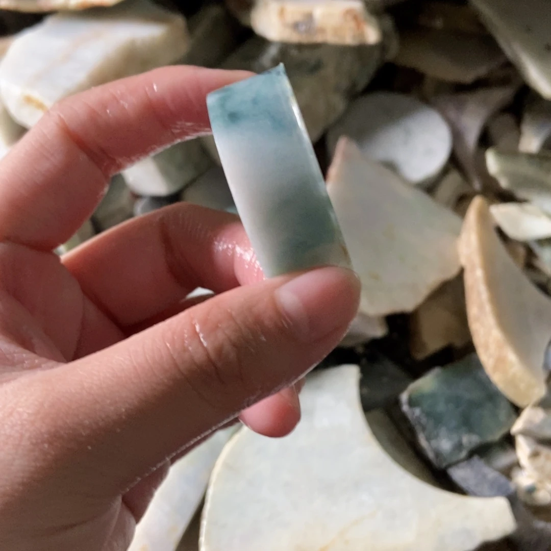 翡翠未镶嵌吊坠(不含链)天然翡翠