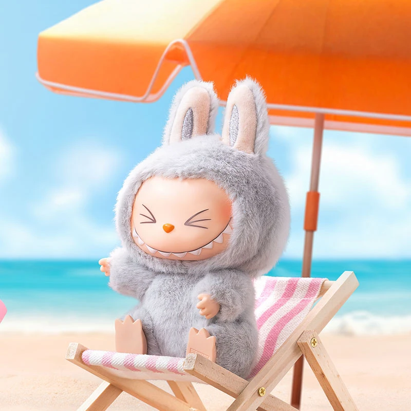 【沁沁拆盒】THE MONSTERS坐坐派对搪胶毛绒盲盒挂件可爱