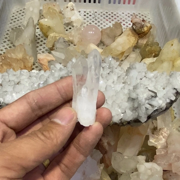 水晶水晶原石摆件未镶嵌A***e