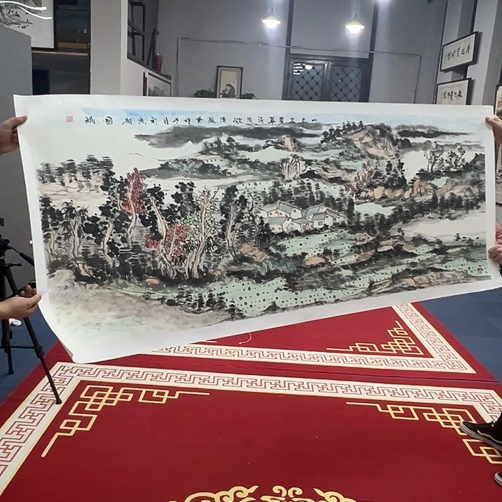 国画书画作品多次